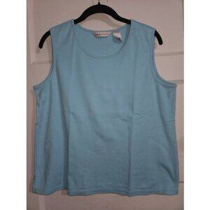 * DRAPER’S & DAMON’S Blue Tank Top Ladies Large